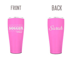 Personalized 30oz Soccer Vibes Tumbler – Custom Team Pride Hydration
