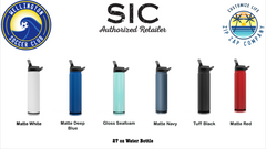 Personalized Wellington Soccer Club Stainless Steel Water Bottle - 27oz